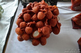 寿山石雕中的无核荔枝 古玩杂项收藏的雅致工艺